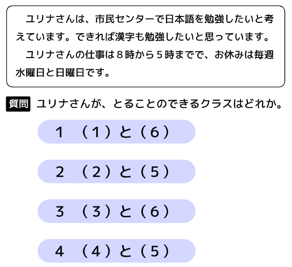 Đề thi mẫu đọc hiểu JLPT N3 - mondai 7 jlpt.jp
